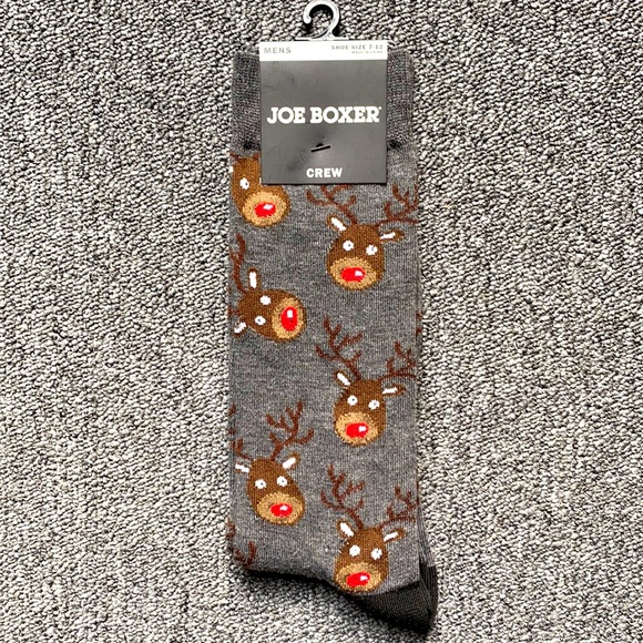 Joe Boxer Other - 3/$18 Rudolph The Red Nosed Reindeer Christmas Holiday Funny Socks - Brand New